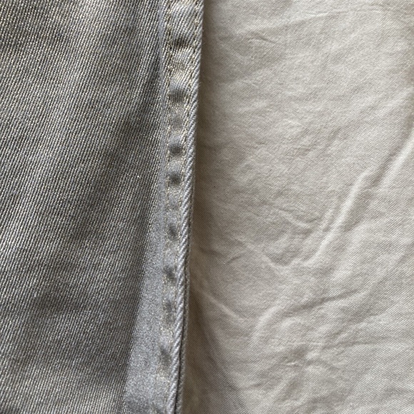 LIZ CLAIBORNE Plus Size Dressy Jeans Pants City Skinny Silver Glow Sz 18 NWT - Picture 6 of 13